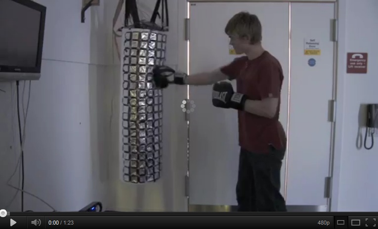 Como hacer un saco de boxeo casero